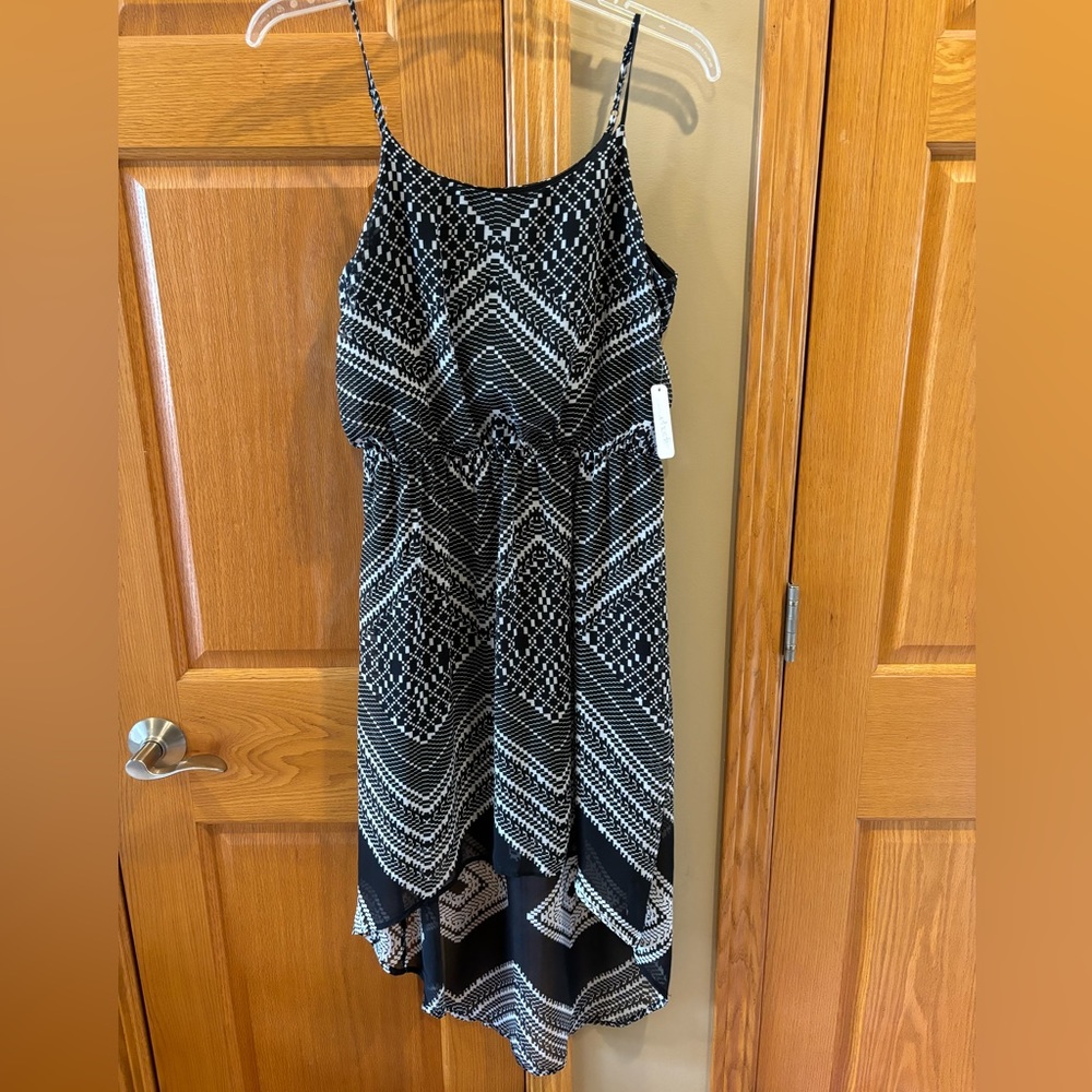 Black thin strap dress,new with tags
